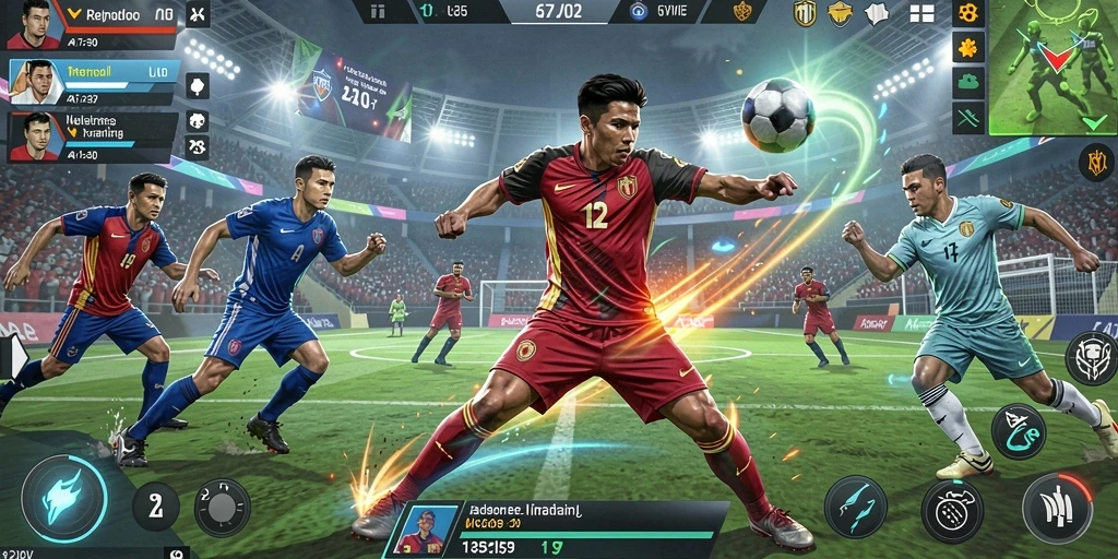 Grafik menarik yang membuat permainan semakin hidup.