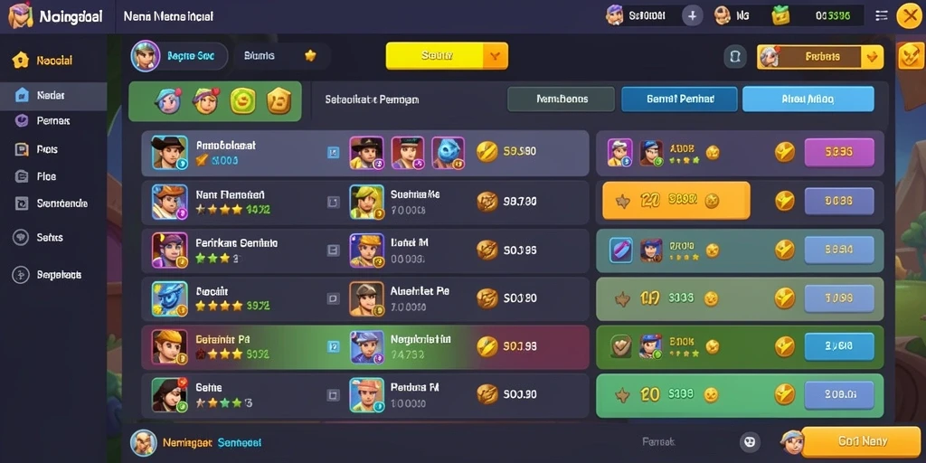 Kompetisi menarik dengan pemain lain secara real-time.